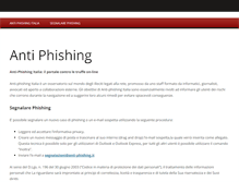 Tablet Screenshot of anti-phishing.it